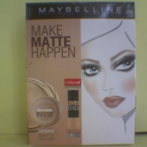 Offer Maybelline Dream Matte Foundation Mousse (32) Golden 18ml +Cover Stick Eye Conceler (03) Free Del