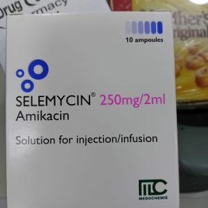 Selemycin 250mg/2ml IM/IV Inj 10 Amp