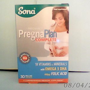 Sona Pregna Plan Complete 30 Cap Del