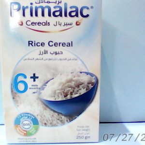 Primalac Rice Cereals 250g