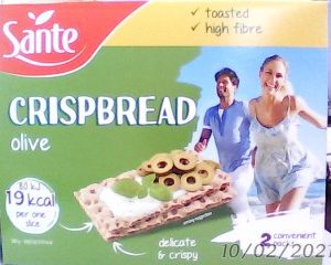 Sante Olive Crispbread 150g