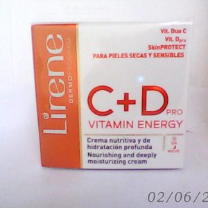 Lirene C+D Pro Vitamin Energy Nourishing & Moisturising Cream 50ml