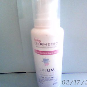 Dermedic Linum Baby Moisturising Lotion With Pump (Dry ,Very Dry Skin) 205 g