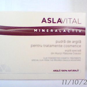 Aslavital Mineralactiv Clay Powder For Cosmetic Treatment 10 Sach