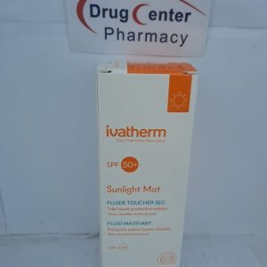 Ivatherm Sun Light Mat Sunblock Spf 50+ Dry Touch Fluid 50ml