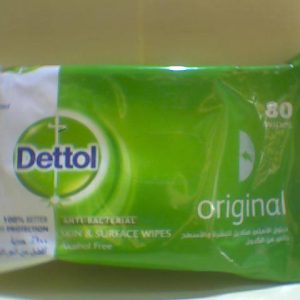Dettol (Original) Wipes 80 Pcs -Green