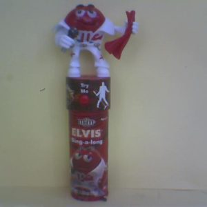 M&Ms Elvis Singer Candy Fan Toy 15g
