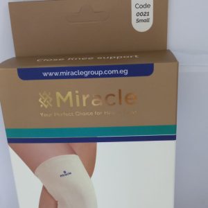 Miracle Close Knee Support (S) 0021- White