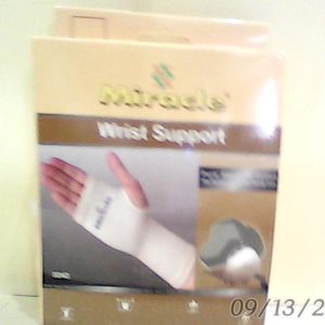 Miracle Wrist Support (L) White 0042