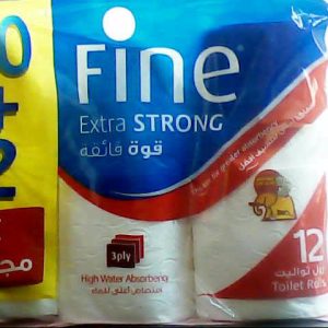 Fine Toilet Rolls 10+2 Free Pcs