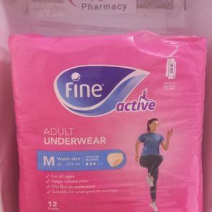 Fine Active Women Underwear (M) 12 A/Pants