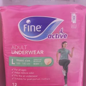 Fine Active Women Underwear (L) 12 A/Pants