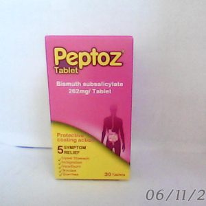 Peptoz 262mg 30 Tab