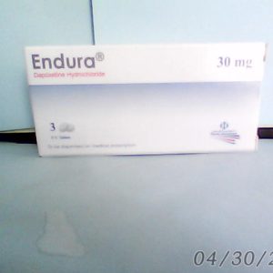 Endura 30 mg 3 Tab N..A 27/1/2021