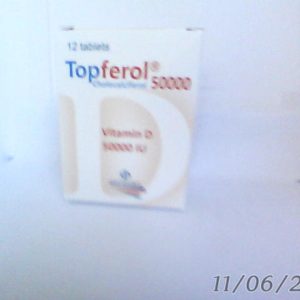 Topferol Vit D 50,000 IU 12 Tab