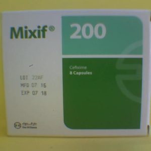 Mixif 200mg 8 Cap Discont