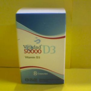 Vitadad D3 50,000 IU 8 Cap