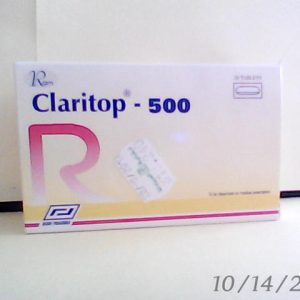 Claritop 500mg 20 Tab