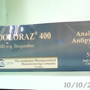 Doloraz 400 mg 500 Cap H.P