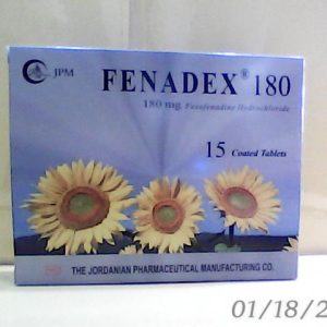 Fenadex 180 mg 15 Tab