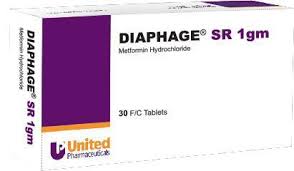 Diaphage SR 1g 28 Tab N..A 14/6/2021
