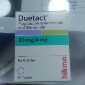 Duetact 30mg/4mg 30 Tab
