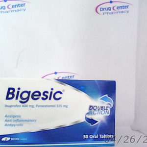 N..A 2/12/2025 Bigesic 400/325mg 30Tab