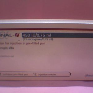 N..A 11/1/2025 Gonal-F 450 IU/0.75ml 12 Pre Filled Pen Inj     مبرد
