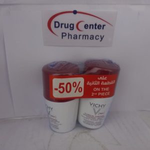 Offer Vichy Clinical Control Deo Roll On (Red) 96H Women 50ml  50% Off On 2nd Piece^^1