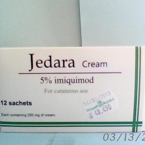 Jedara 5% Cream 12 Sachet