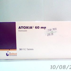 Atoxia 60 mg 30 Tab 12@25