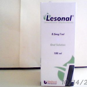 Lesonal 0.5 mg/1ml Syr 100ml