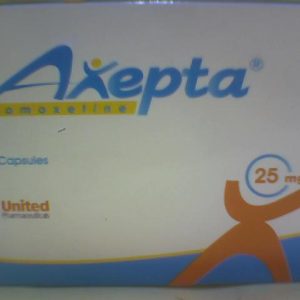 Axepta 25 mg 30 Cap