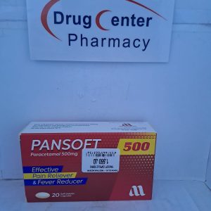 Pansoft 500mg 20 Cap