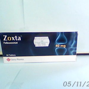 Zoxta 40 mg 30 Tab