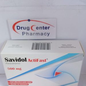 Savidol Actifast 500mg 20 Tab