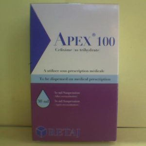 Apex 100mg Syrup 30ml