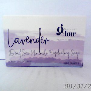 Natural Glow Dead Sea Lavender Soap Bar 100g -->Kh+Ar+Hus