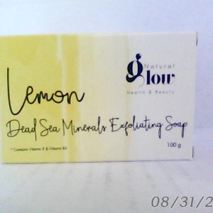 Natural Glow Dead Sea Lemon Soap Bar 100g -->Kh+Ar+Hus