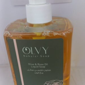 Olvy Olive & Rose Oil Liquid Soap 500ml