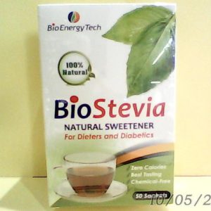 Bio Energy Biostevia Zero Calories Sweetener 50 Sachets