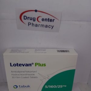 Lotevan Plus 5/160/25mg 30 Tab