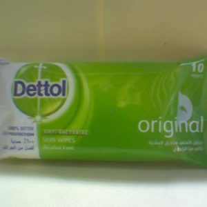 Dettol (Original) Wipes 10 Pcs -Green^^1 N..AC 15/5/2025