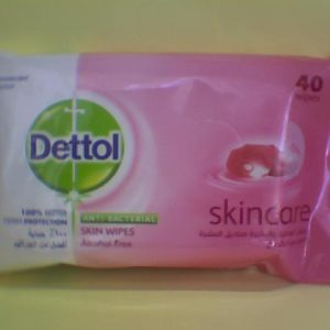 Dettol (Skincare) Wipes 40 Pcs -Pink