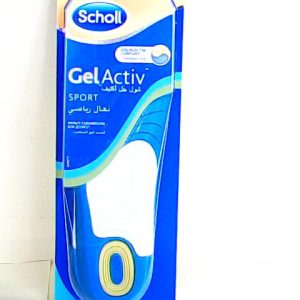 Scholl Gel Active Sport Cushion For Men 1 Pair -M (40-46.5)1