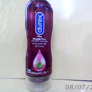 Durex Play Massage 2 in 1 Aloe Vera Lubricant Gel 200ml
