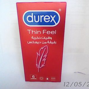 Durex Thin Feel 6 Condoms Del