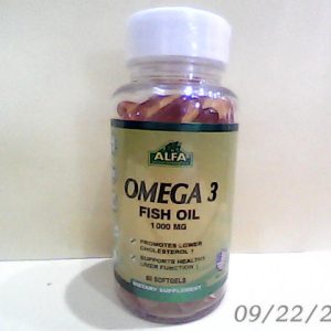 Alfa Omega 3 1000 mg 60 Cap $Temp.3