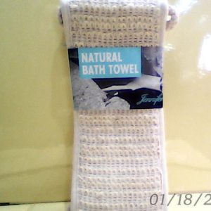 Jennifer Natural Bath Towel -B010
