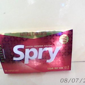 Spry Cinnamon S/F (Keto) Xylitol Gum 10 Pcs N..A 17/7/2023
